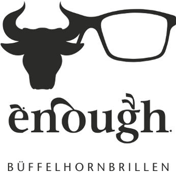 enough Büffelhornbrillen